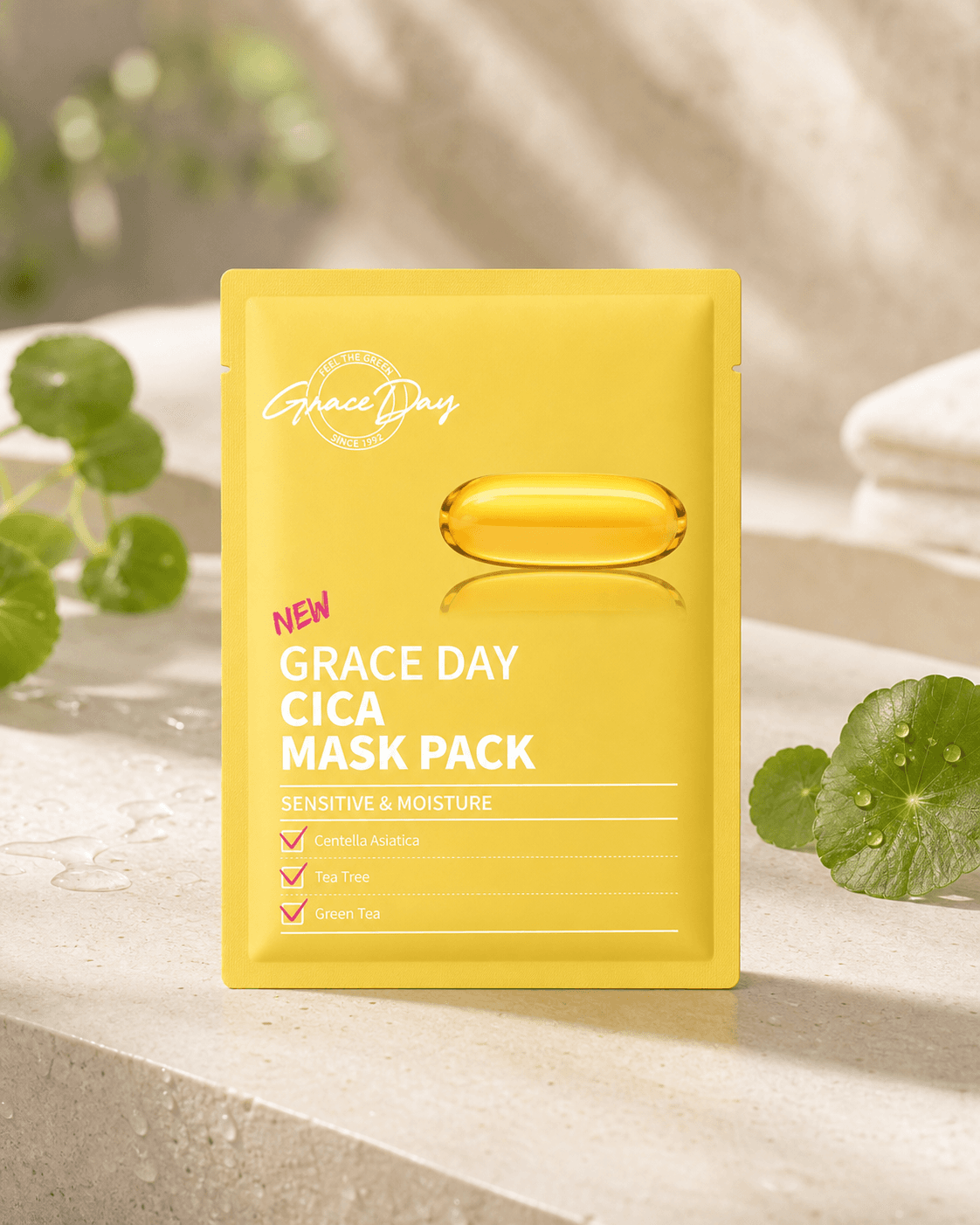 Grace Day Cica Ampoule Mask Pack