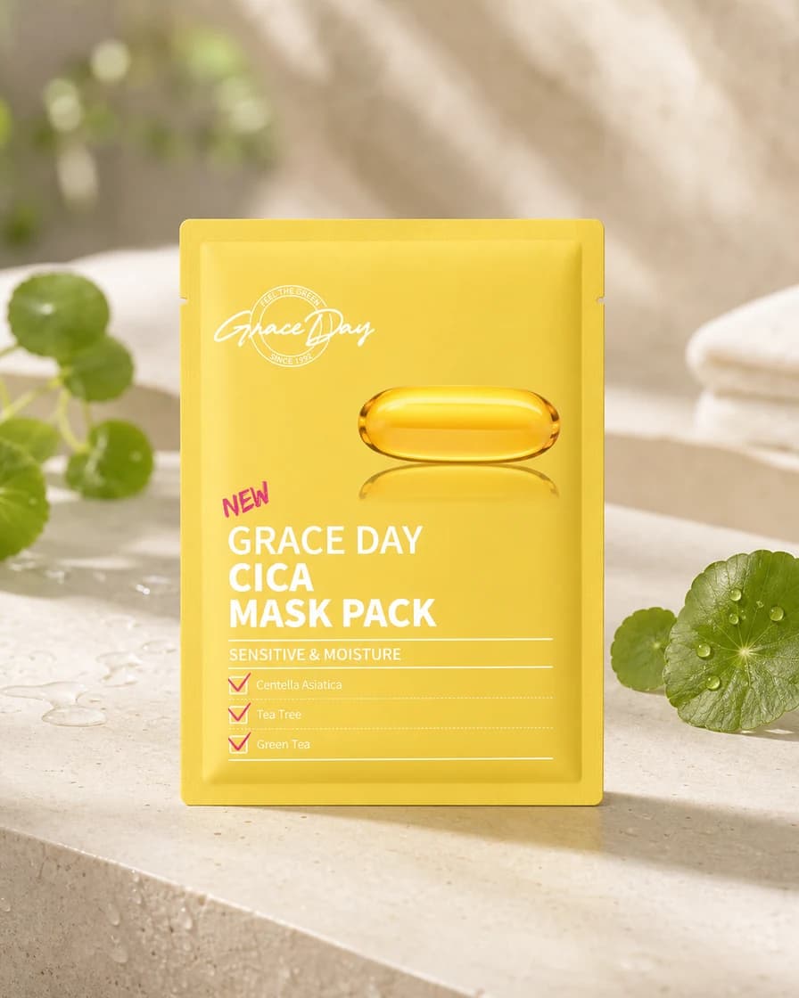 Grace Day Cica Ampoule Mask Pack