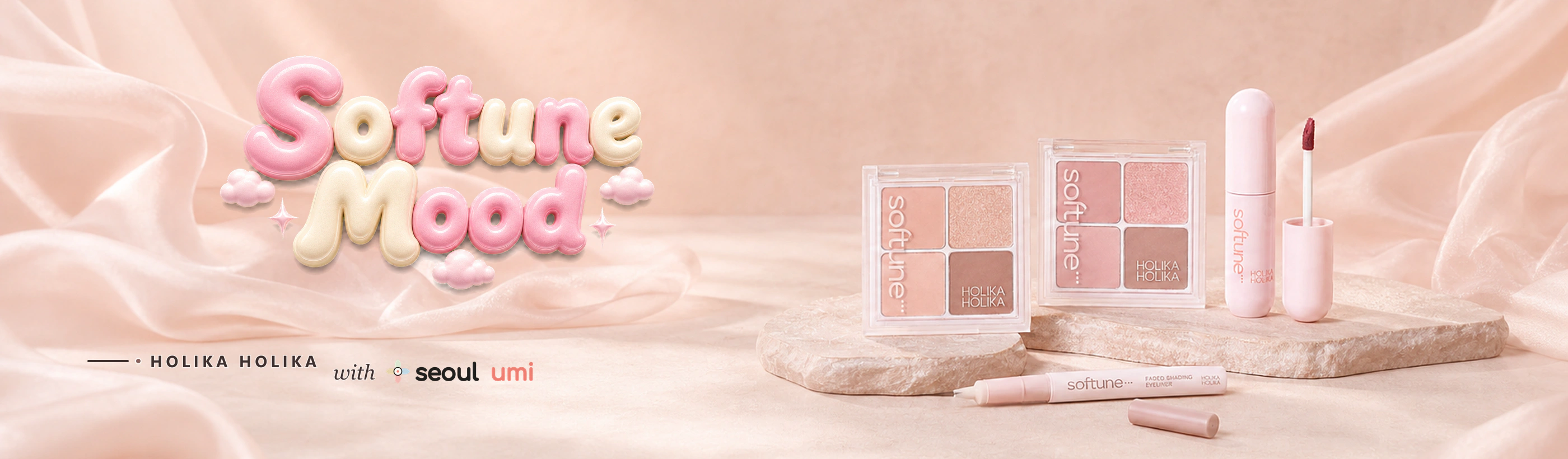 HOLIKA HOLIKA Softune Mood Seoulumi campaign