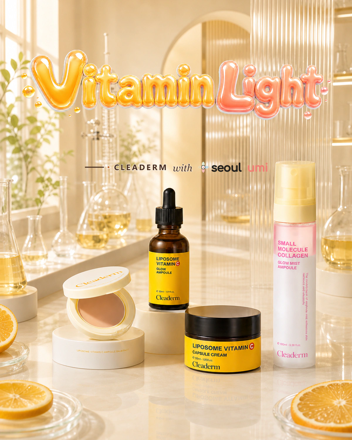 Cleaderm Vitamin Light Seoulumi campaign