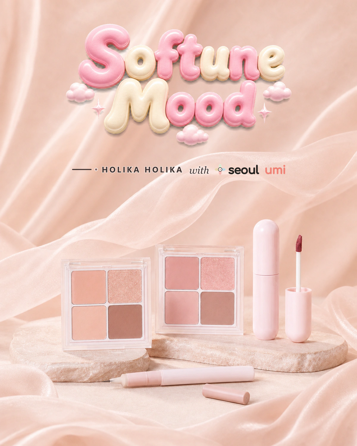 HOLIKA HOLIKA Softune Mood Seoulumi campaign