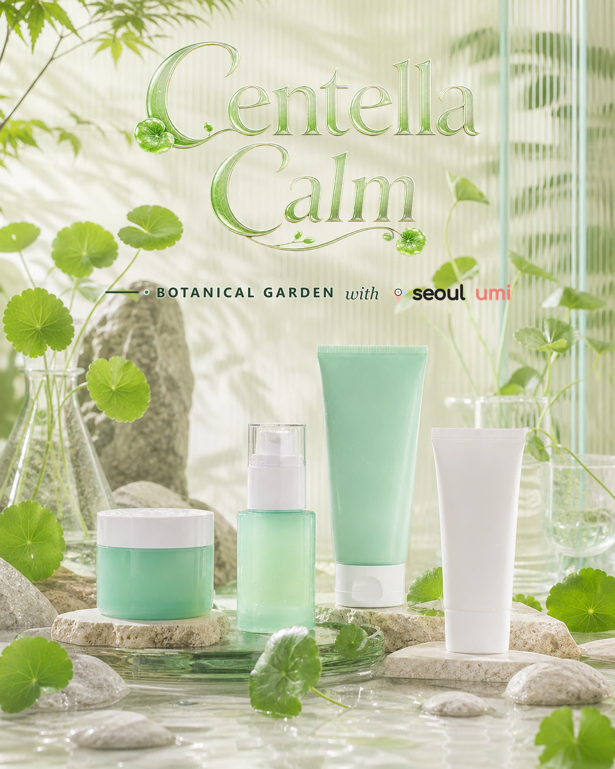 Botanical Garden Centella Calm Seoulumi campaign