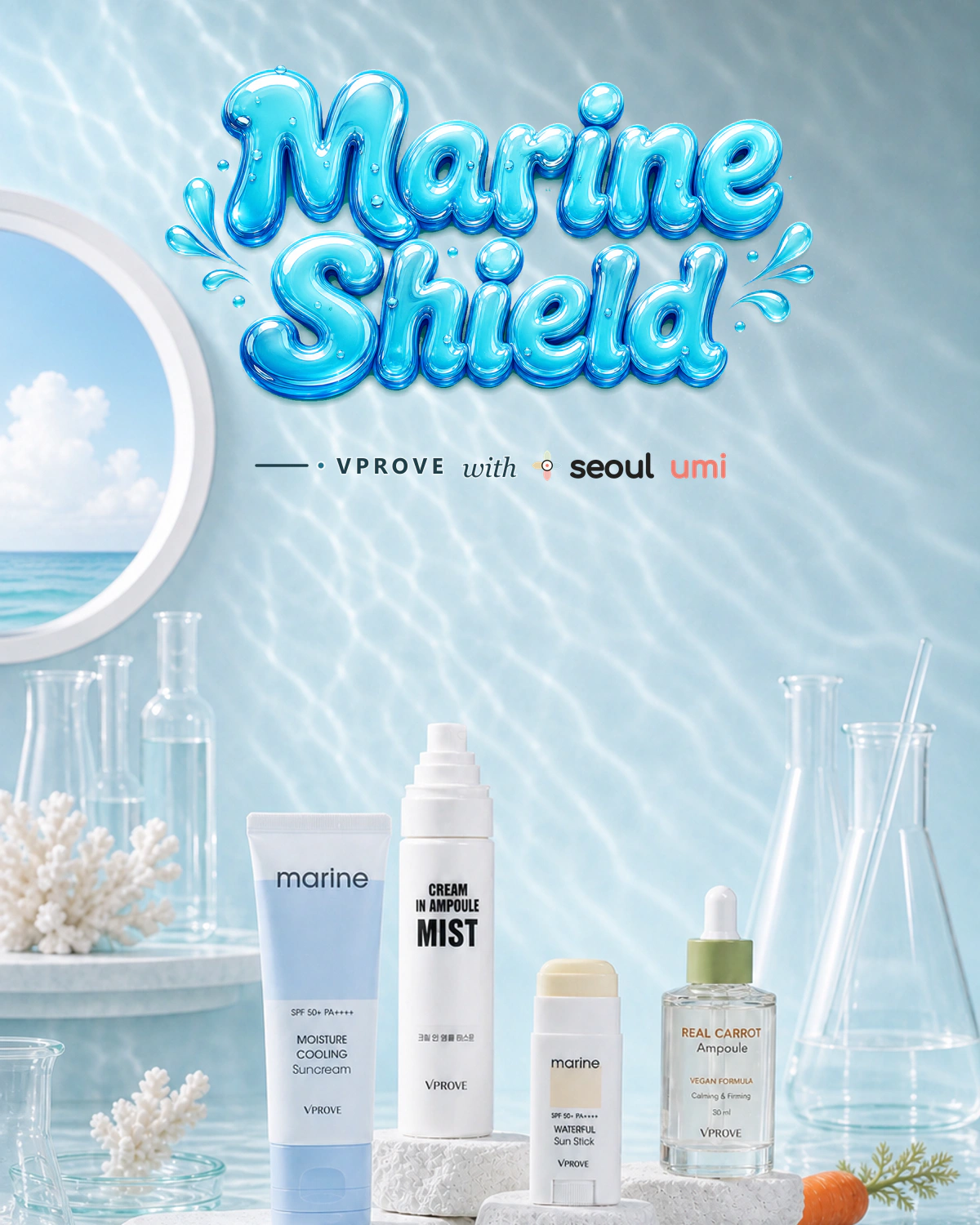 VPROVE Marine Shield Seoulumi campaign