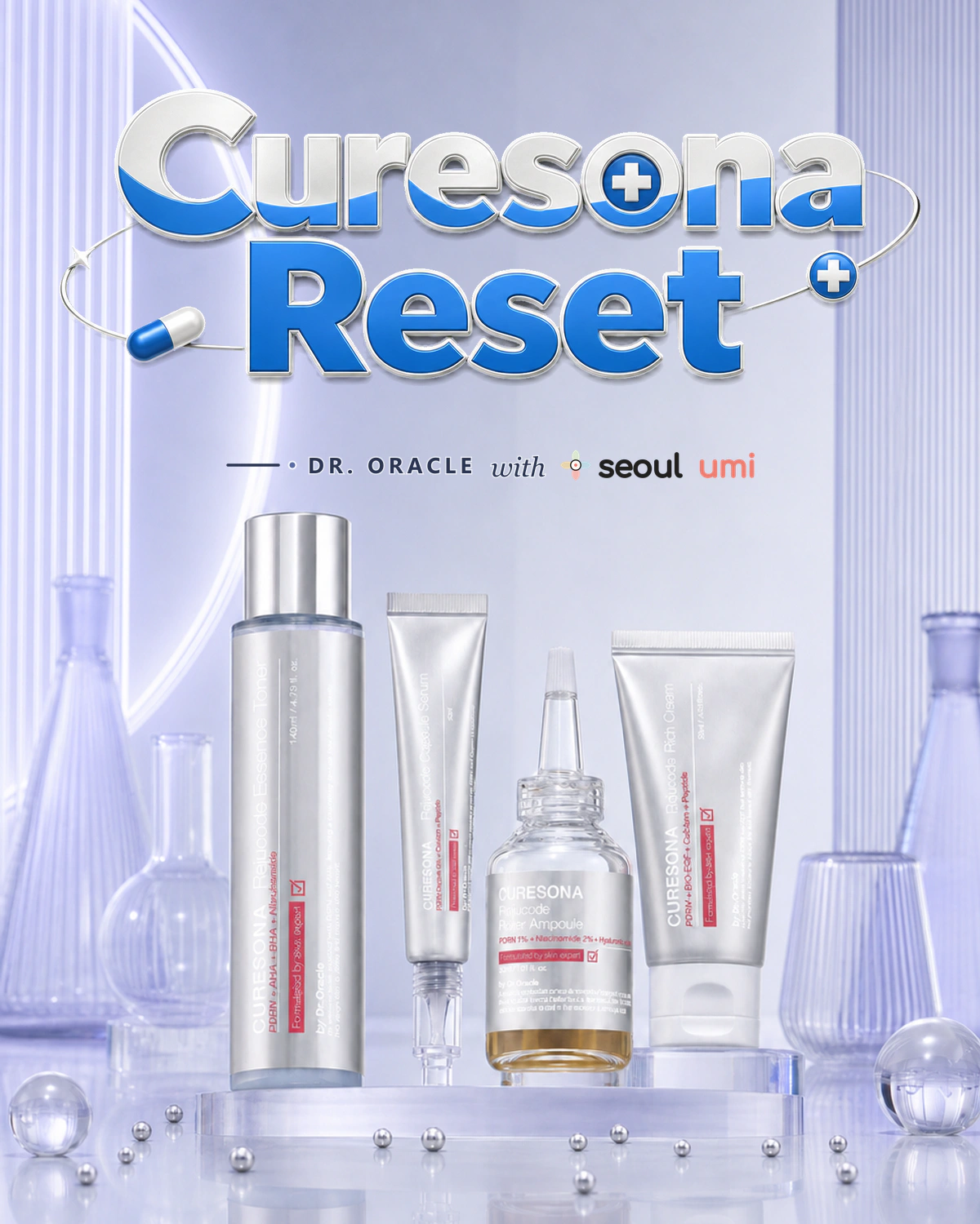 Dr. Oracle Curesona Reset Seoulumi campaign