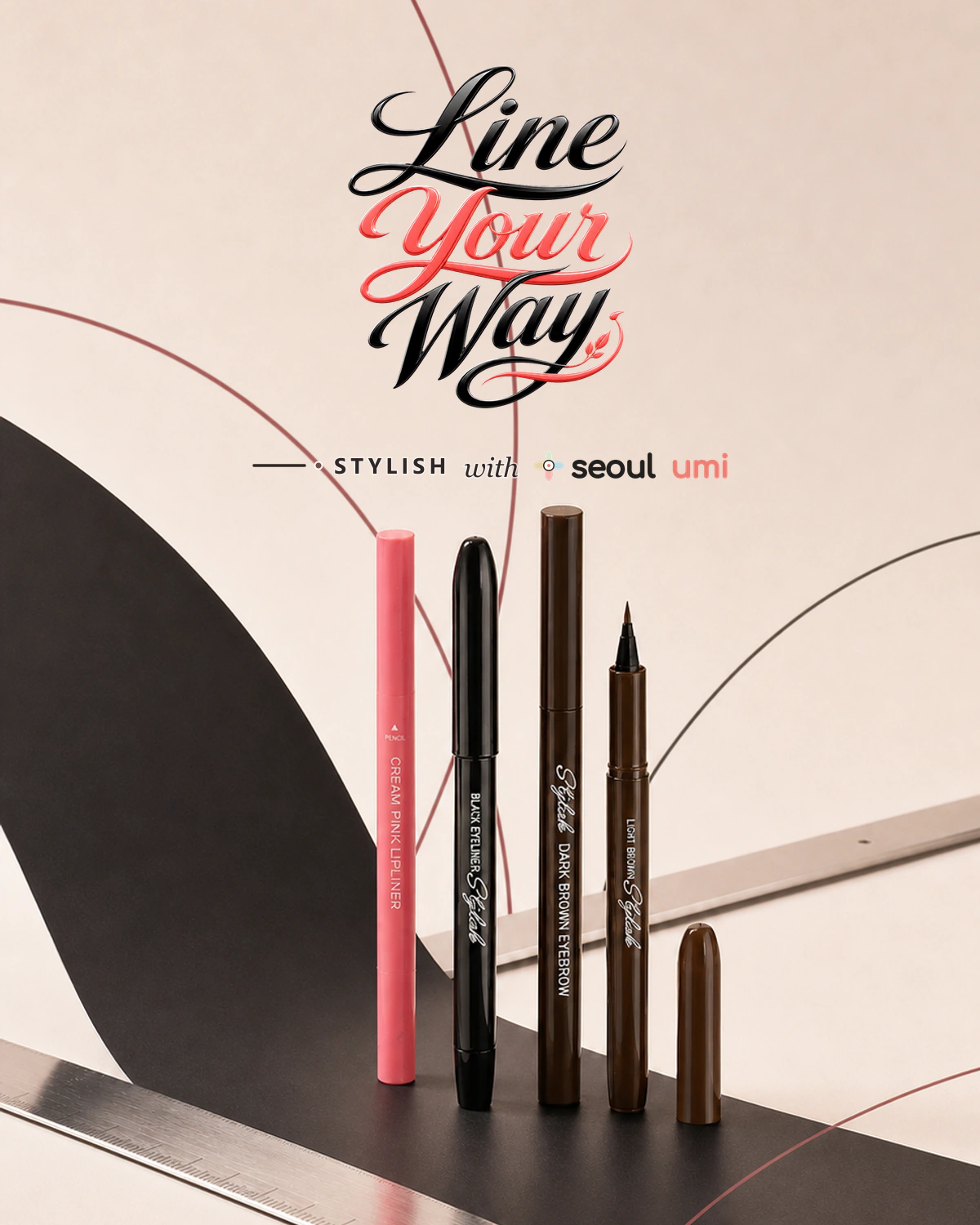 Stylish Line Your Way Seoulumi campaign